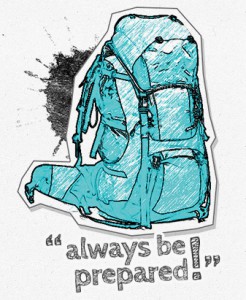 backpacker preparation