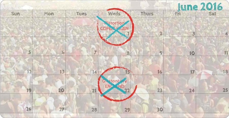 world festivals for backpackers calendar