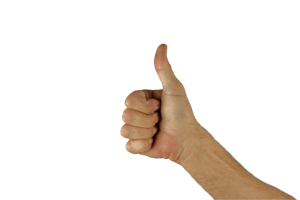 thumbs up