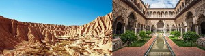 Mountain Castildetierra in Bardenas Reales Nature Park, Navarra, Spain