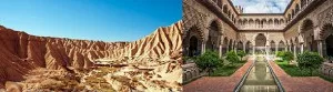 Mountain Castildetierra in Bardenas Reales Nature Park, Navarra, Spain