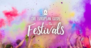 banner of European guide to festivals