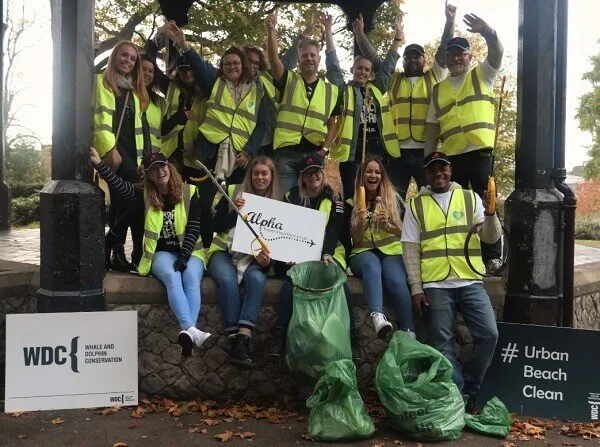 Alpha urban beach clean