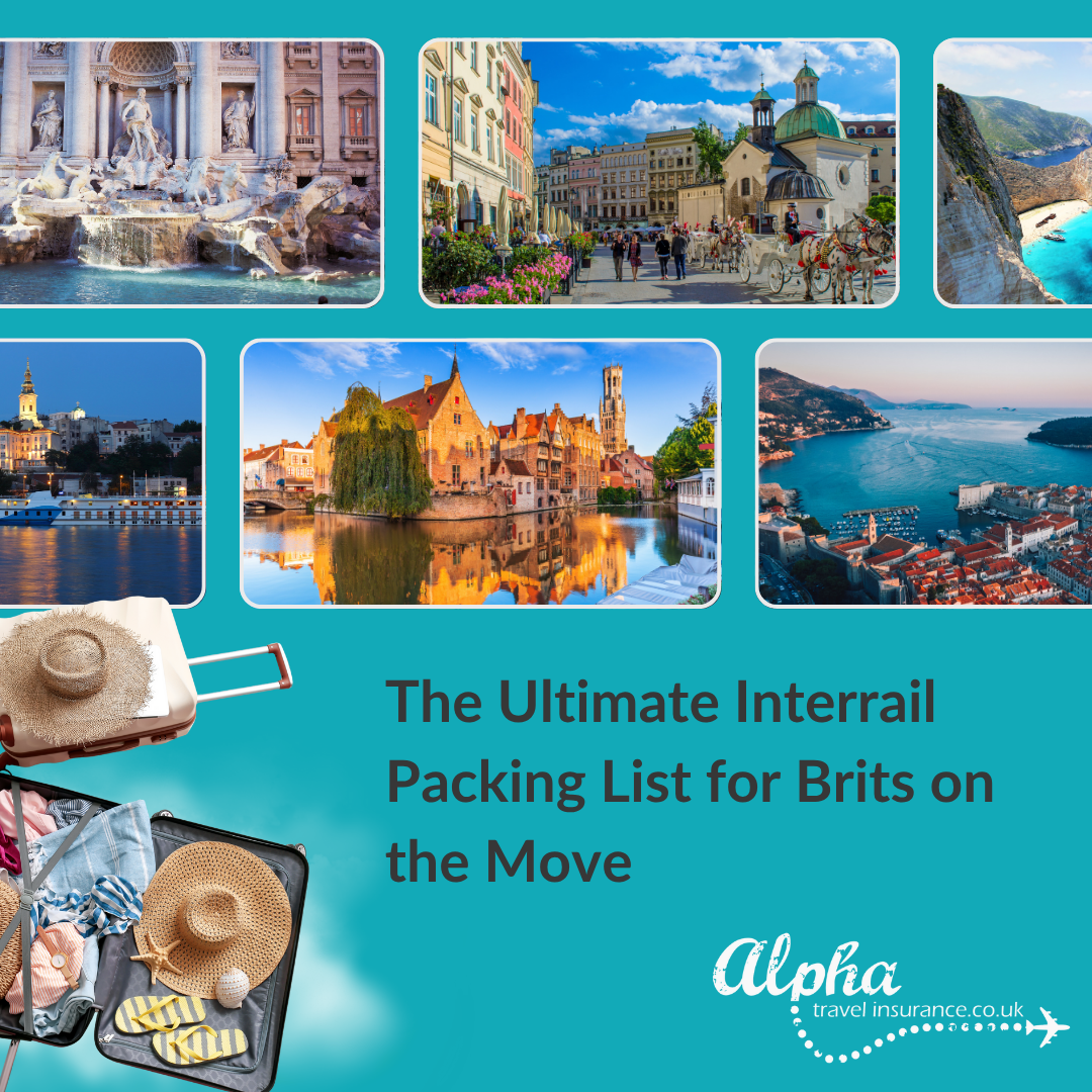 The Ultimate Interrail Packing List for Brits on the Move